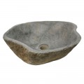 Vasque en pierre de rivière n°365 - Taille M