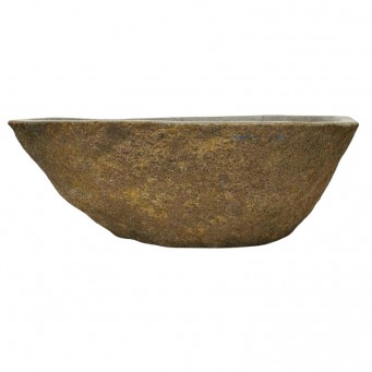 Vasque en pierre de rivière n°366 - Taille M