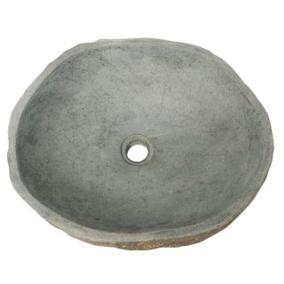 Vasque en pierre de rivière n°367 - Taille M