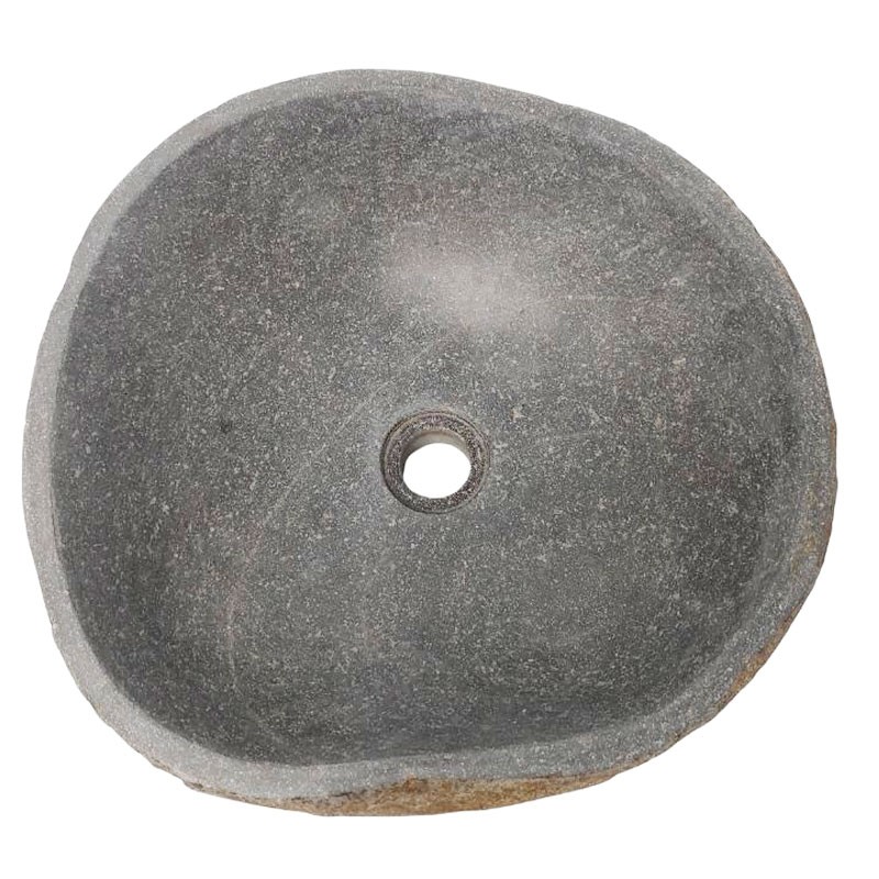 Vasque en pierre de rivière n°368 - Taille M