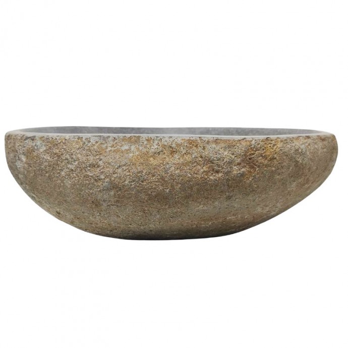 Vasque en pierre de rivière n°368 - Taille M