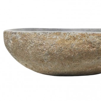 Vasque en pierre de rivière n°368 - Taille M