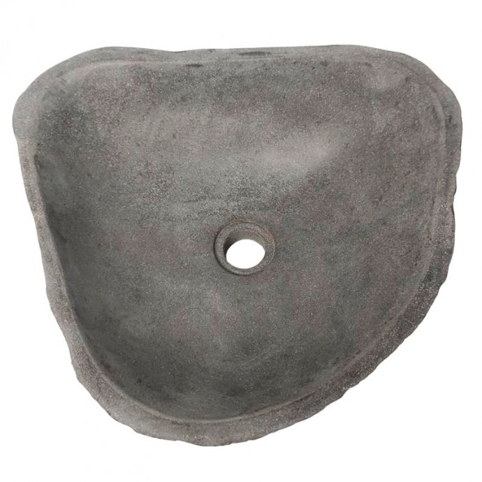 Vasque en pierre de rivière n°369 - Taille M