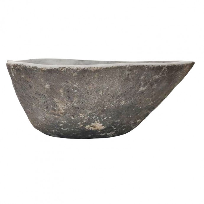 Vasque en pierre de rivière n°369 - Taille M