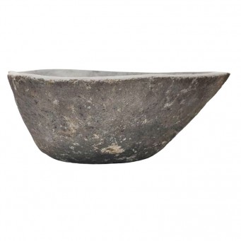 Vasque en pierre de rivière n°369 - Taille M