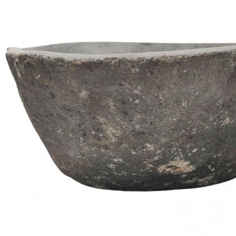 Vasque en pierre de rivière n°369 - Taille M