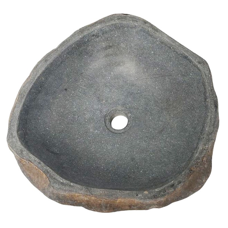 Vasque en pierre de rivière n°370 - Taille M