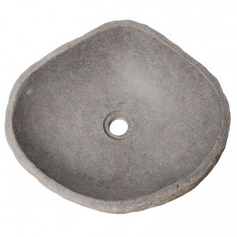 Vasque en pierre de rivière n°372 - Taille M