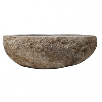 Vasque en pierre de rivière n°372 - Taille M