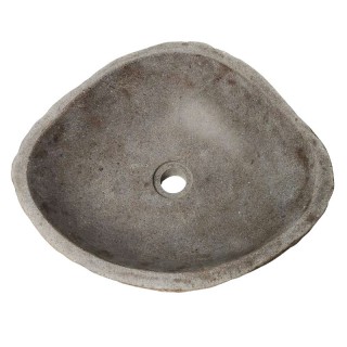 Vasque en pierre de rivière n°374 - Taille M