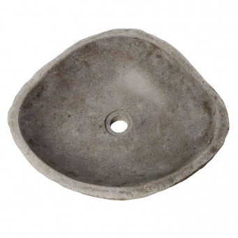 Vasque en pierre de rivière n°374 - Taille M