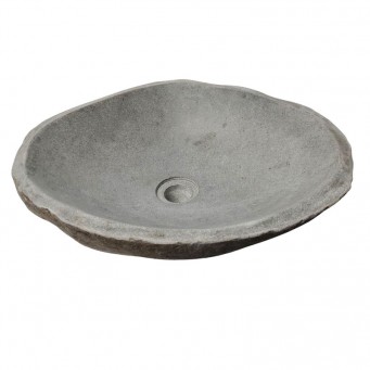Vasque en pierre de rivière n°375 - Taille M
