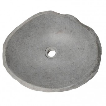 Vasque en pierre de rivière n°375 - Taille M
