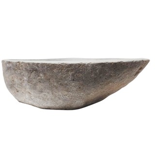 Vasque en pierre de rivière n°375 - Taille M