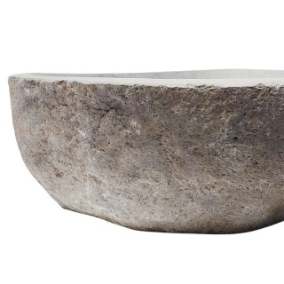 Vasque en pierre de rivière n°375 - Taille M