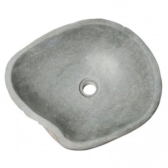 Vasque en pierre de rivière n°376 - Taille M