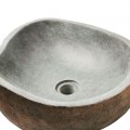 Vasque en pierre de rivière n°376 - Taille M
