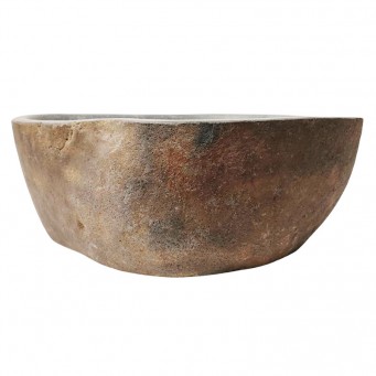 Vasque en pierre de rivière n°376 - Taille M