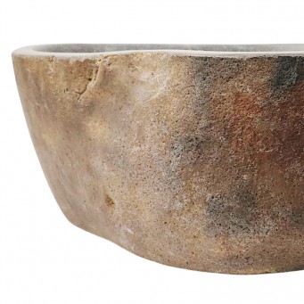 Vasque en pierre de rivière n°376 - Taille M