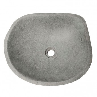 Vasque en pierre de rivière n°377 - Taille M