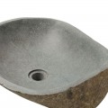 Vasque en pierre de rivière n°377 - Taille M