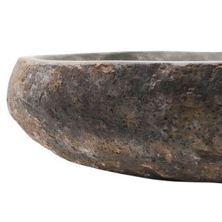 Vasque en pierre de rivière n°378 - Taille M