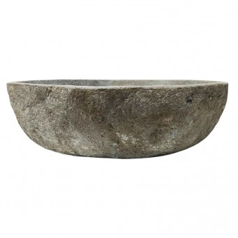 Vasque en pierre de rivière n°380 - Taille M