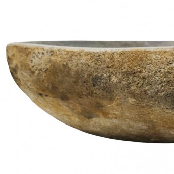 Vasque en pierre de rivière n°381 - Taille M