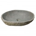 Vasque en pierre de rivière n°382 - Taille M