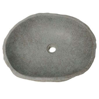 Vasque en pierre de rivière n°382 - Taille M