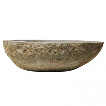 Vasque en pierre de rivière n°382 - Taille M