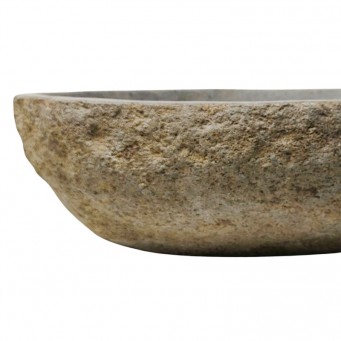 Vasque en pierre de rivière n°382 - Taille M