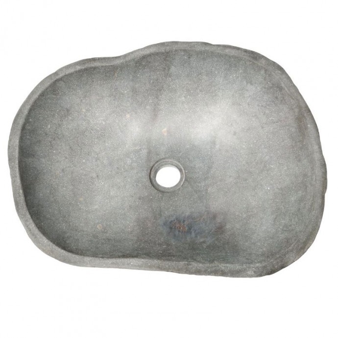 Vasque en pierre de rivière n°383 - Taille M