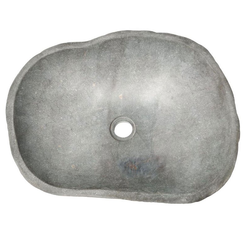Vasque en pierre de rivière n°383 - Taille M