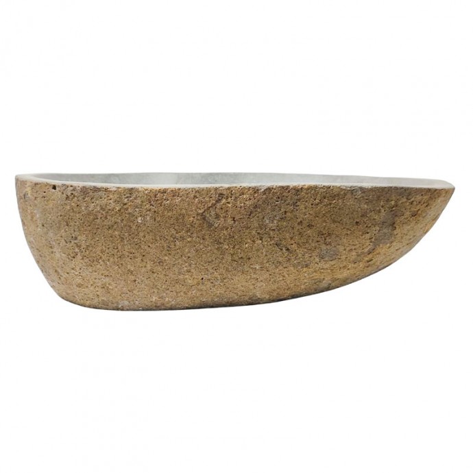 Vasque en pierre de rivière n°383 - Taille M