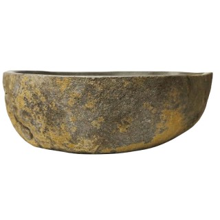 Vasque en pierre de rivière n°384 - Taille M