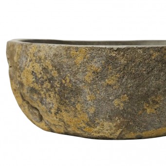 Vasque en pierre de rivière n°384 - Taille M