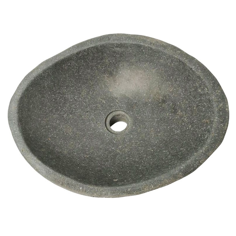 Vasque en pierre de rivière n°385- Taille M