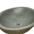 Vasque en pierre de rivière n°385- Taille M