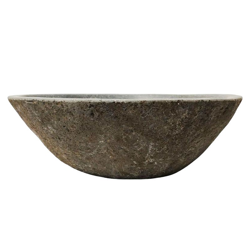 Vasque en pierre de rivière n°385- Taille M