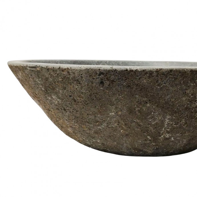 Vasque en pierre de rivière n°385- Taille M