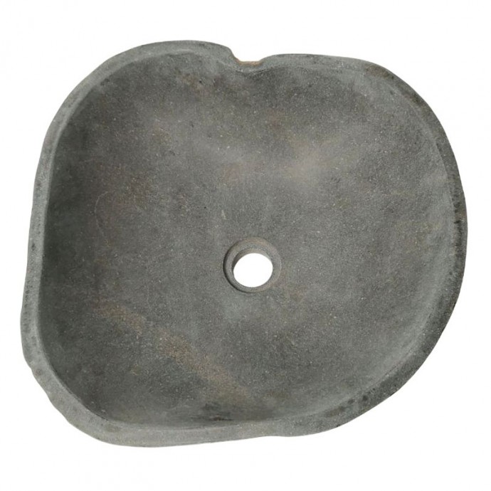 Vasque en pierre de rivière n°386 - Taille M