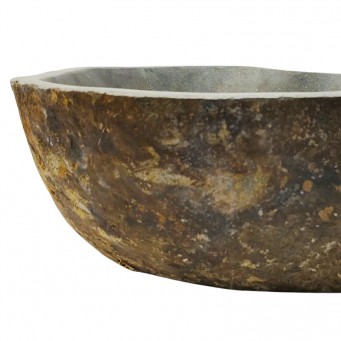 Vasque en pierre de rivière n°386 - Taille M