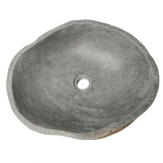 Vasque en pierre de rivière n°388 - Taille M