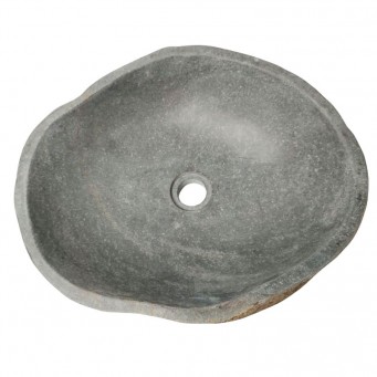 Vasque en pierre de rivière n°388 - Taille M