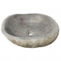 Vasque en pierre de rivière n°389 - Taille M