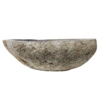 Vasque en pierre de rivière n°389 - Taille M