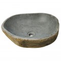 Vasque en pierre de rivière n°390 - Taille M