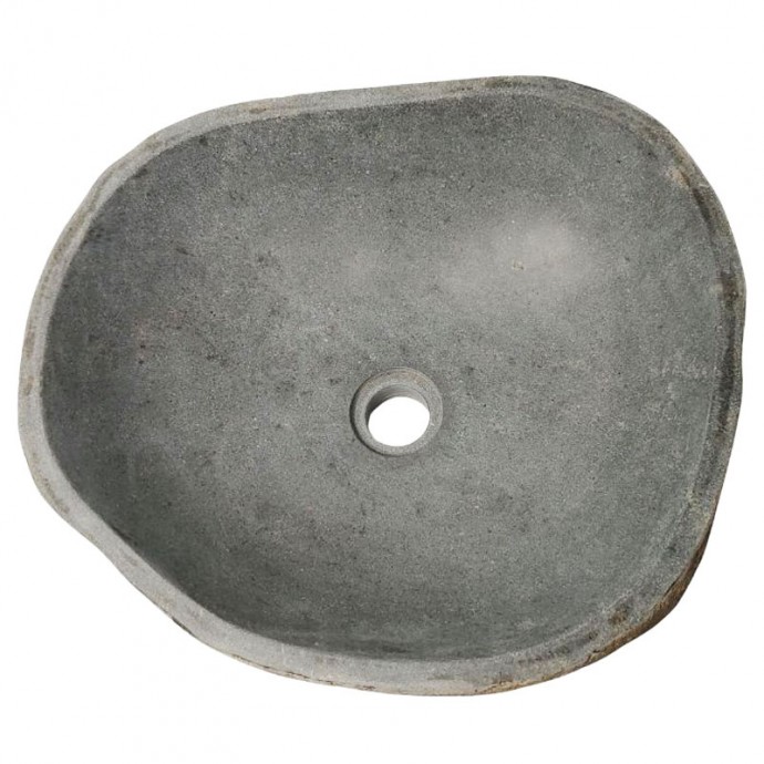Vasque en pierre de rivière n°390 - Taille M