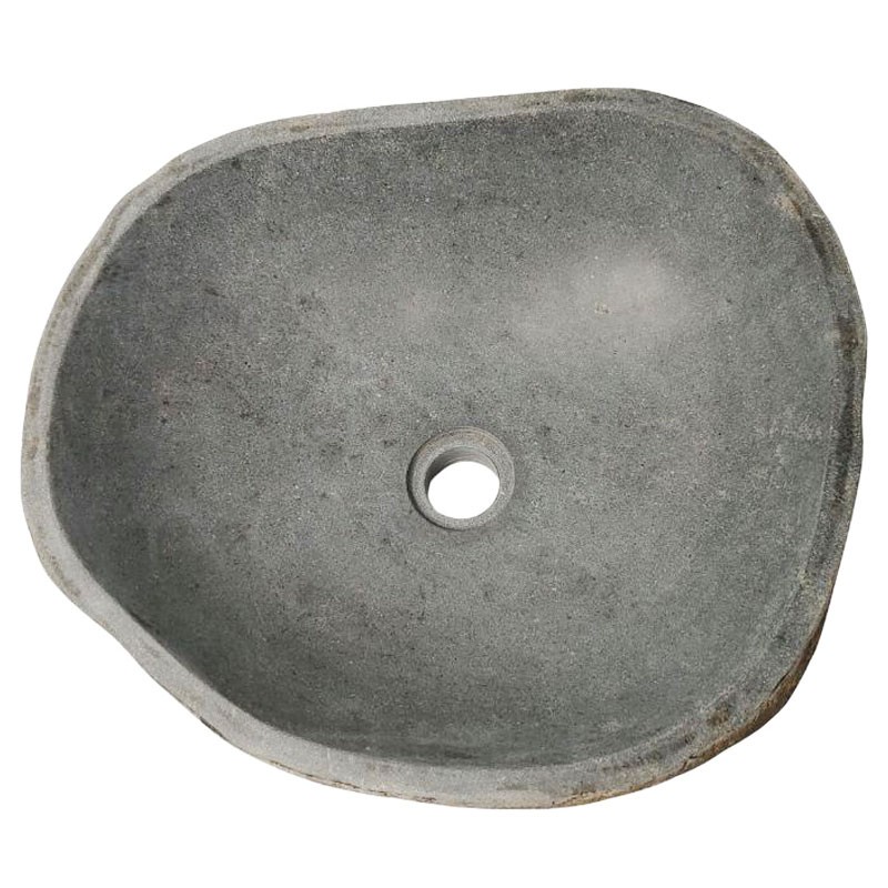Vasque en pierre de rivière n°390 - Taille M